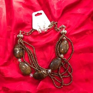 Earrings and Necklaces